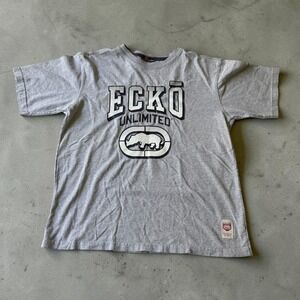 Vintage Ecko Unlimited Spellout Tee Medium Y2K GRUNGE SKATER